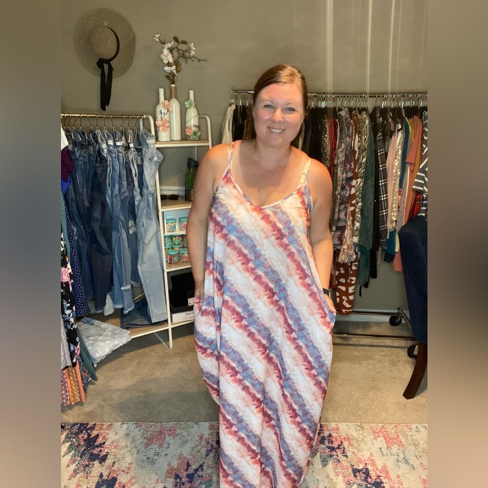Bucket List water color dress